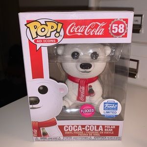 Limited edition Coca-Cola Bear funko pop